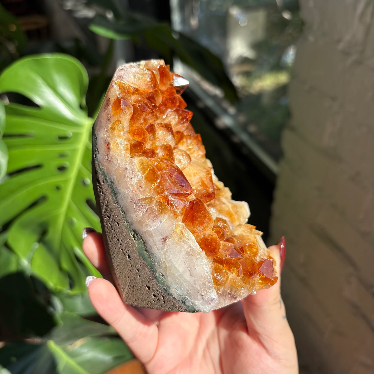 heat treated amethyst cutbase