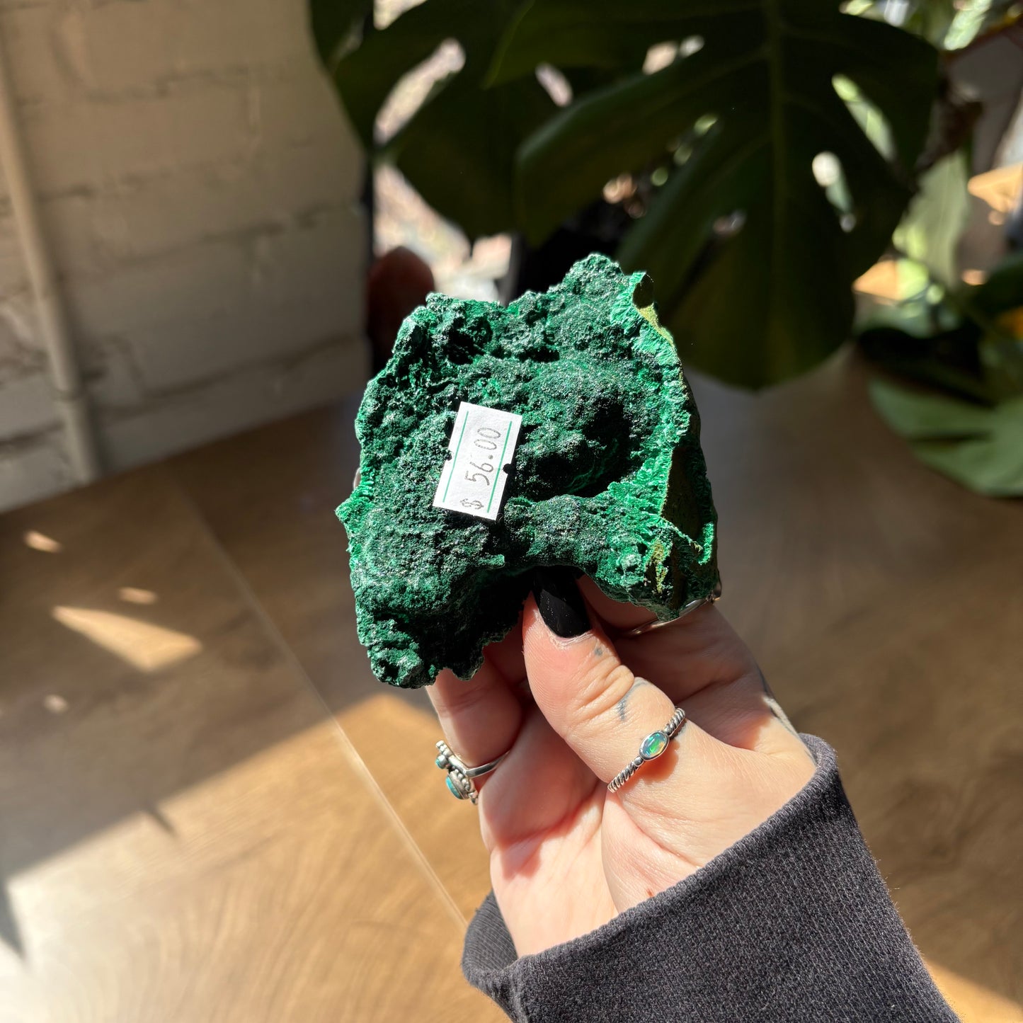 raw malachite